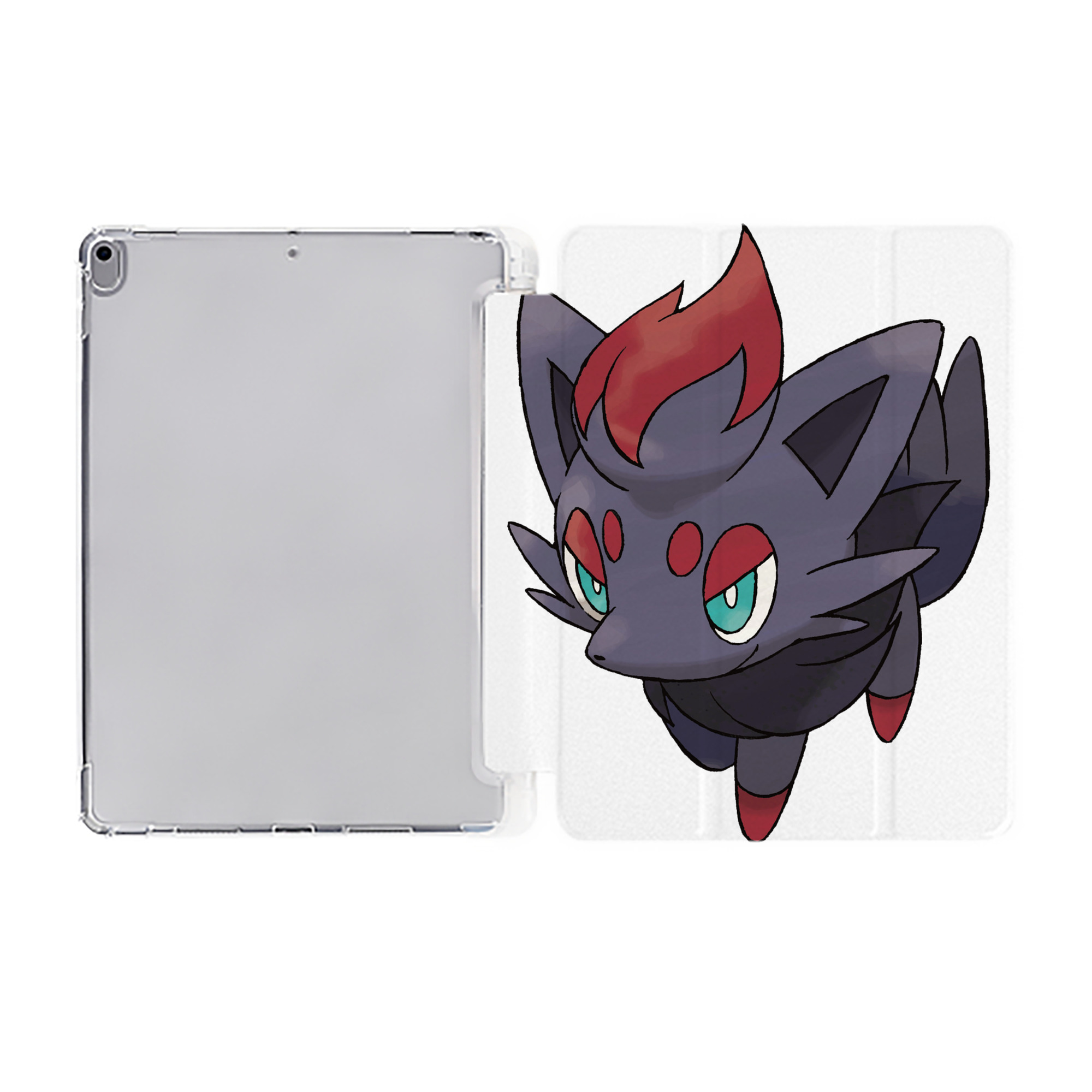 （画像用） ポケットモンスター Pokémon IPad ケース ペン収納付き 三つ折りスタンド PUレザー×シリコン 対応機種9.5/10.5/10.9インチ